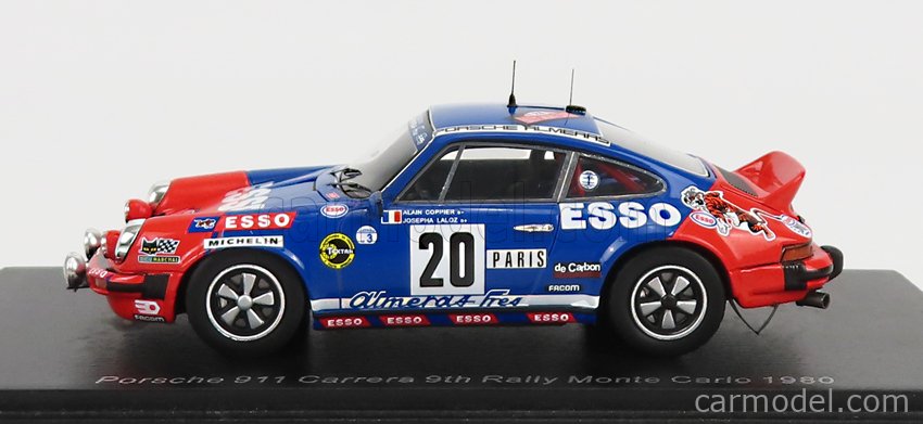 Spark S6644 Porsche 924 Carrera GTS No.48 Rally Monte Carlo 1979, A. Janda - H. Ristl