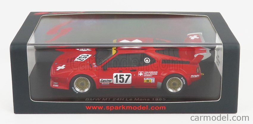 MODELLINO 1/43 BMW M1 NO.157 24H LE MANS 1985