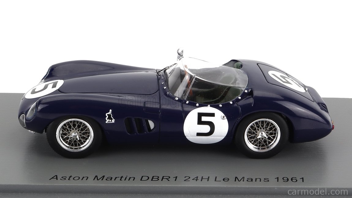 SPARK S2445 ASTON MARTIN DBR1 N°4 24H Le Mans 1961 R. Salvadori - T. Maggs 1/43