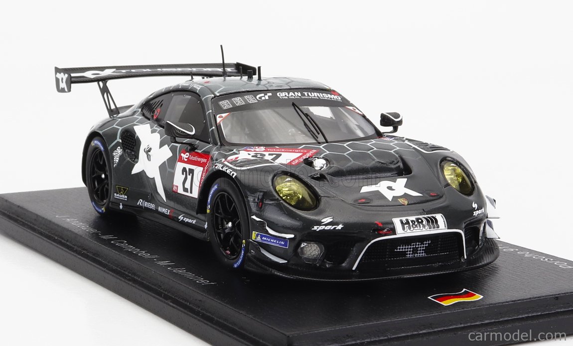 Spark 1/43 Porsche 911 GT3 R #27 Toksport WRT 24H Nürburgring
