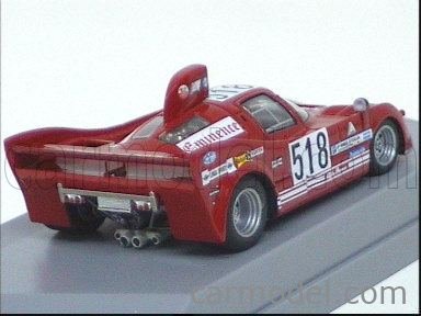 Alfa Romeo 33TT3 500km Imola 1973 #4 Andrea De Adamich Fast by Ciemme43 Fast53 1:43 factory built Alfa Romeo 33TT3 500km Imola 1973 #4 Andrea De Adamich Fast by Ciemme43 Fast53 1:43 factory built