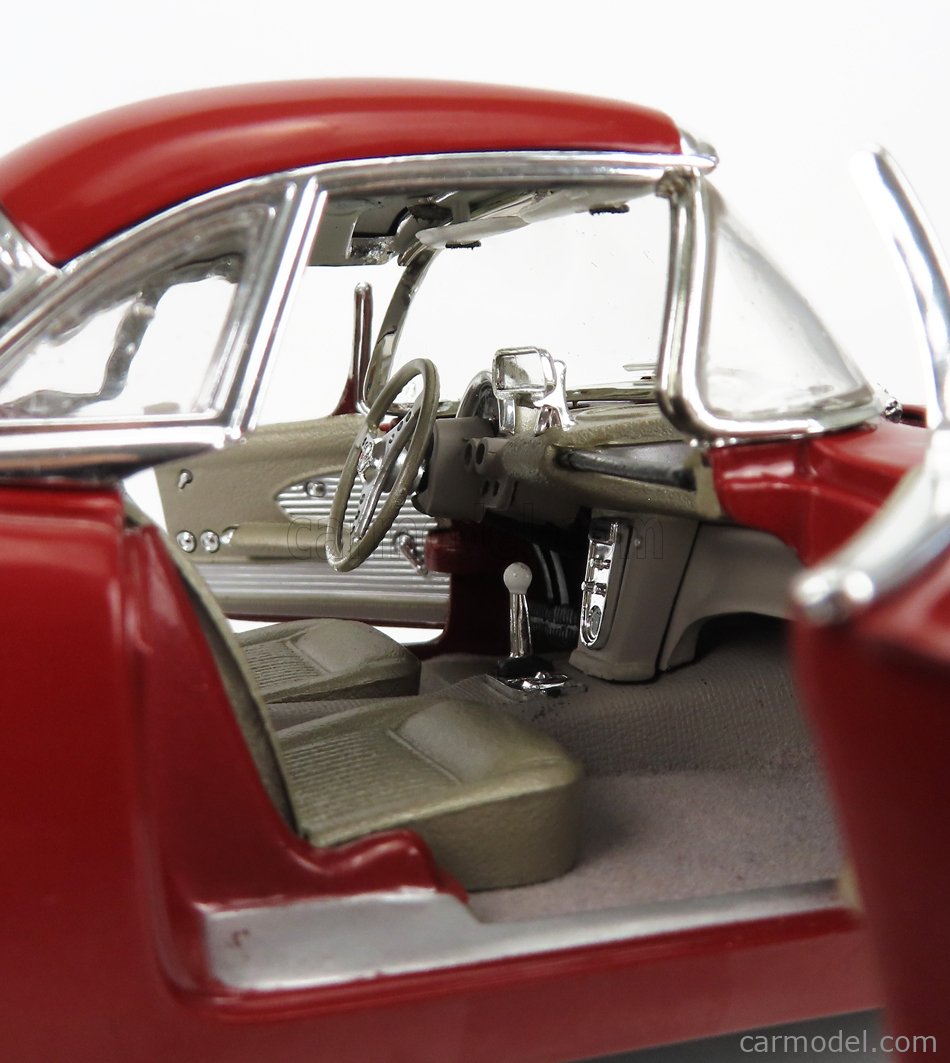 Chevrolet Corvette Coupé 1961 Rouge - AutoWorld - Miniature 1/18 - Collection Neuve
