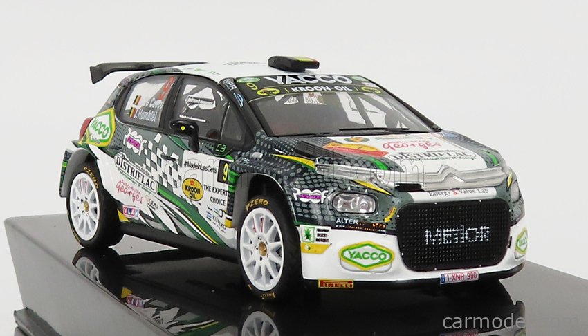 1/43 CITROEN C3 Rally2 N°9 Rallye Condroz 2021