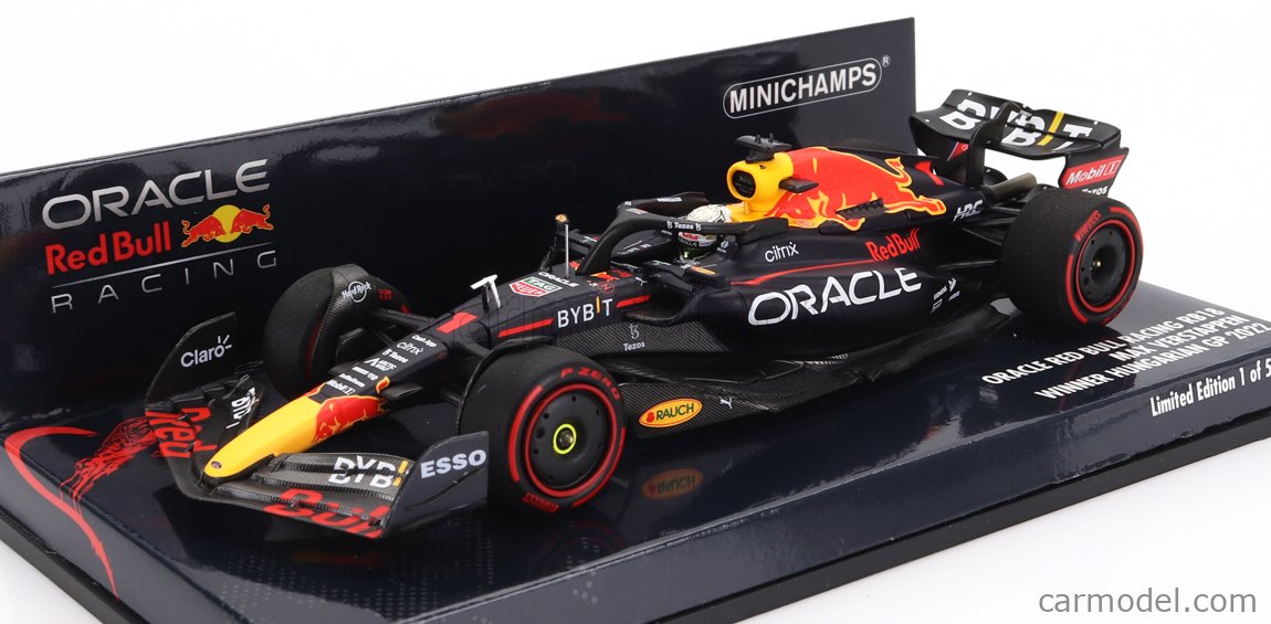 MINICHAMPS 417221301 Scale 1/43 | RED BULL F1 RB18 TEAM ORACLE RED BULL ...