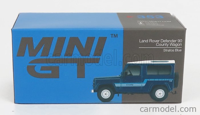 MINI-GT MGT00353-L Scale 1/64 | LAND ROVER DEFENDER 90 WAGON LHD
