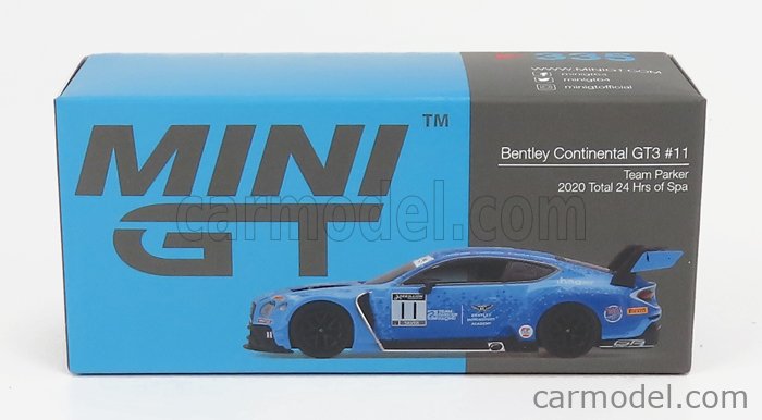 MINI-GT MGT00335-R Scale 1/64 | BENTLEY CONTINENTAL GT3 TEAM