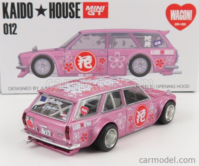 MINI-GT KHMG012 Scale 1/64 | DATSUN 510 KAIDO HOUSE DESIGNED