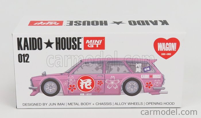 MINI-GT KHMG012 Scale 1/64 | DATSUN 510 KAIDO HOUSE DESIGNED