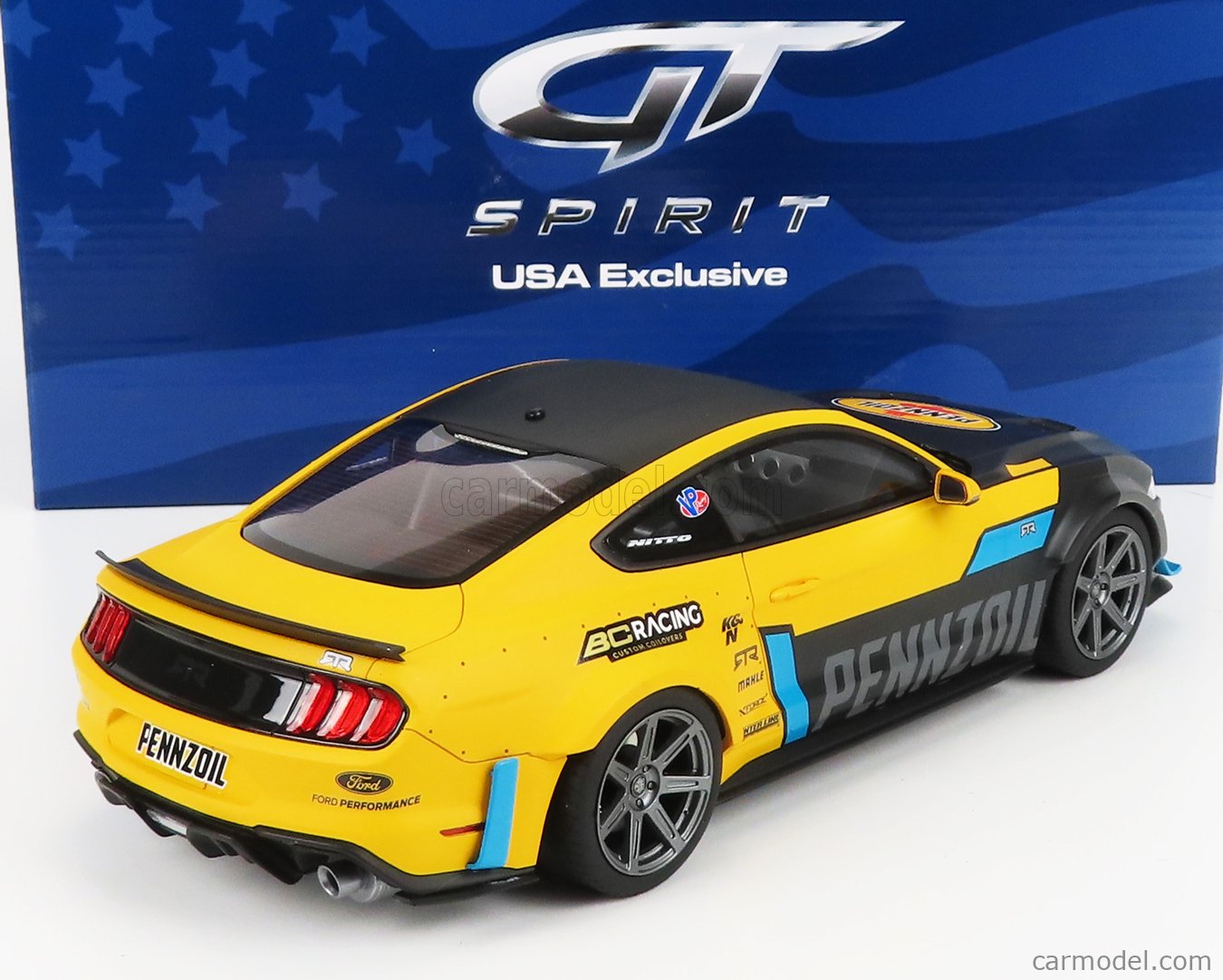 GT Spirit Ford Mustang RTR Spec 5-D Widebody Penzoil 2021 - 1/18 - Neuve
