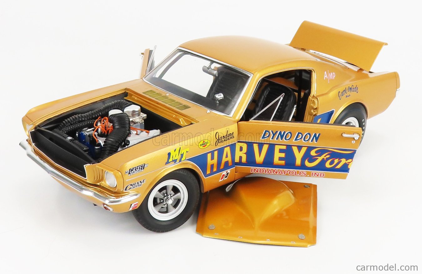 ACME 1:18 1965 Ford Mustang A/FX Harvey Ford - Dyno Don (A1801851) D