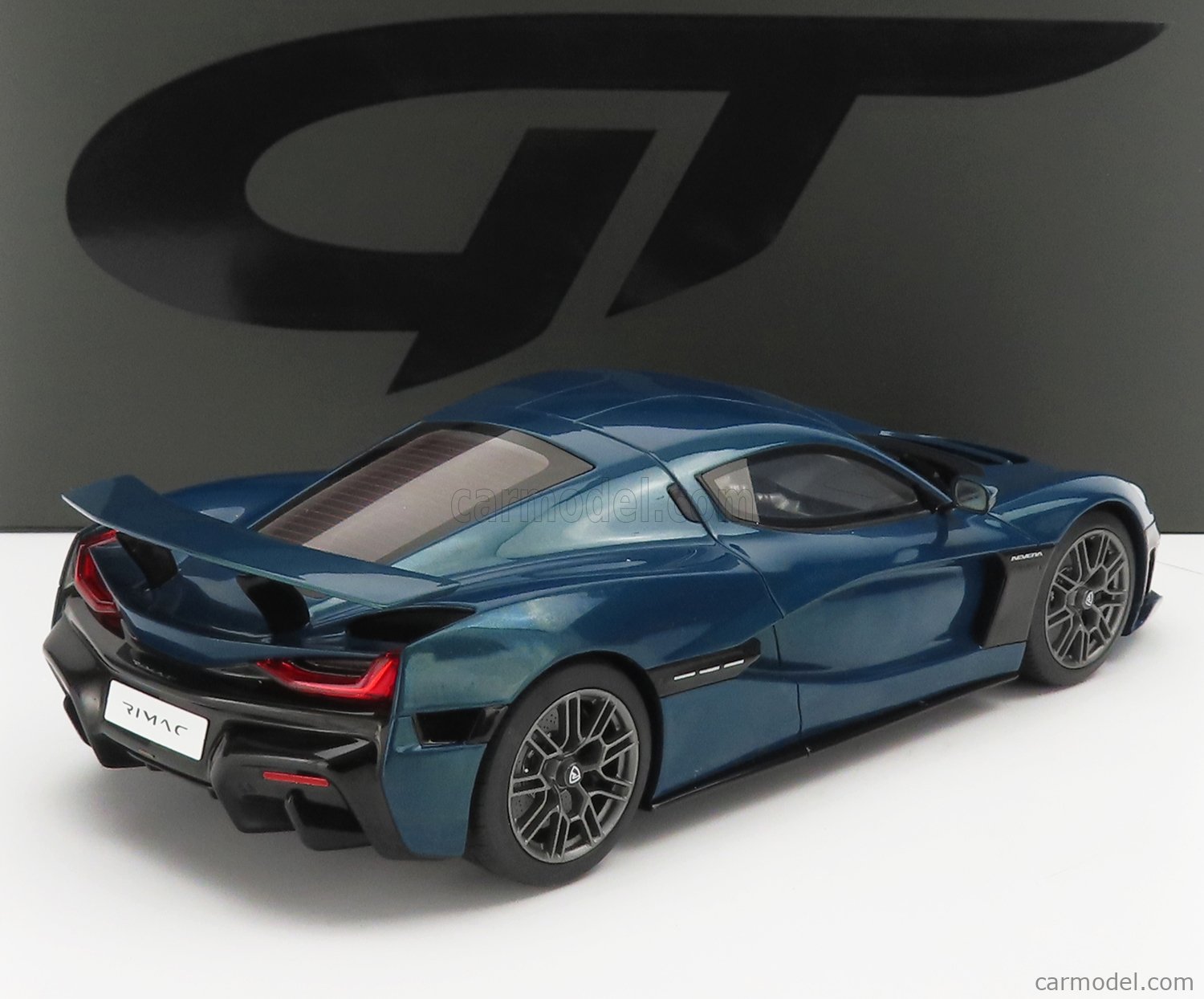 2021 Rimac Nevera Blue Metallic 1/18 Model Car By Gt Spirit : Target