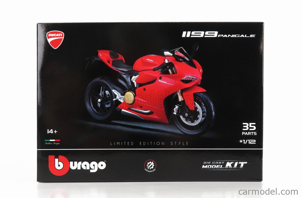ZZH Ducati 1199 Kit De Moto Modelo Panigale R Edición Especial Escala 1:12,A 
