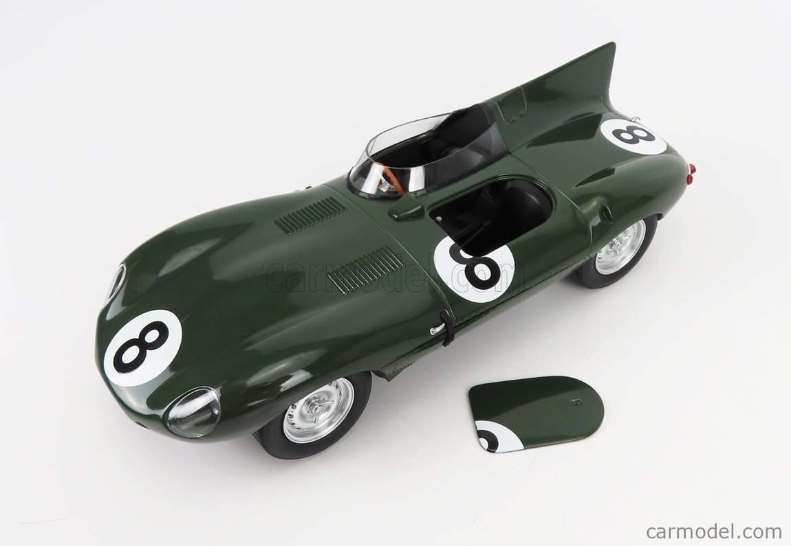 JAGUAR - D-TYPE JAGUAR CARS LTD TEAM N 8 24h LE MANS 1955 DON BEAUMAN -  NORMAN DEWIS