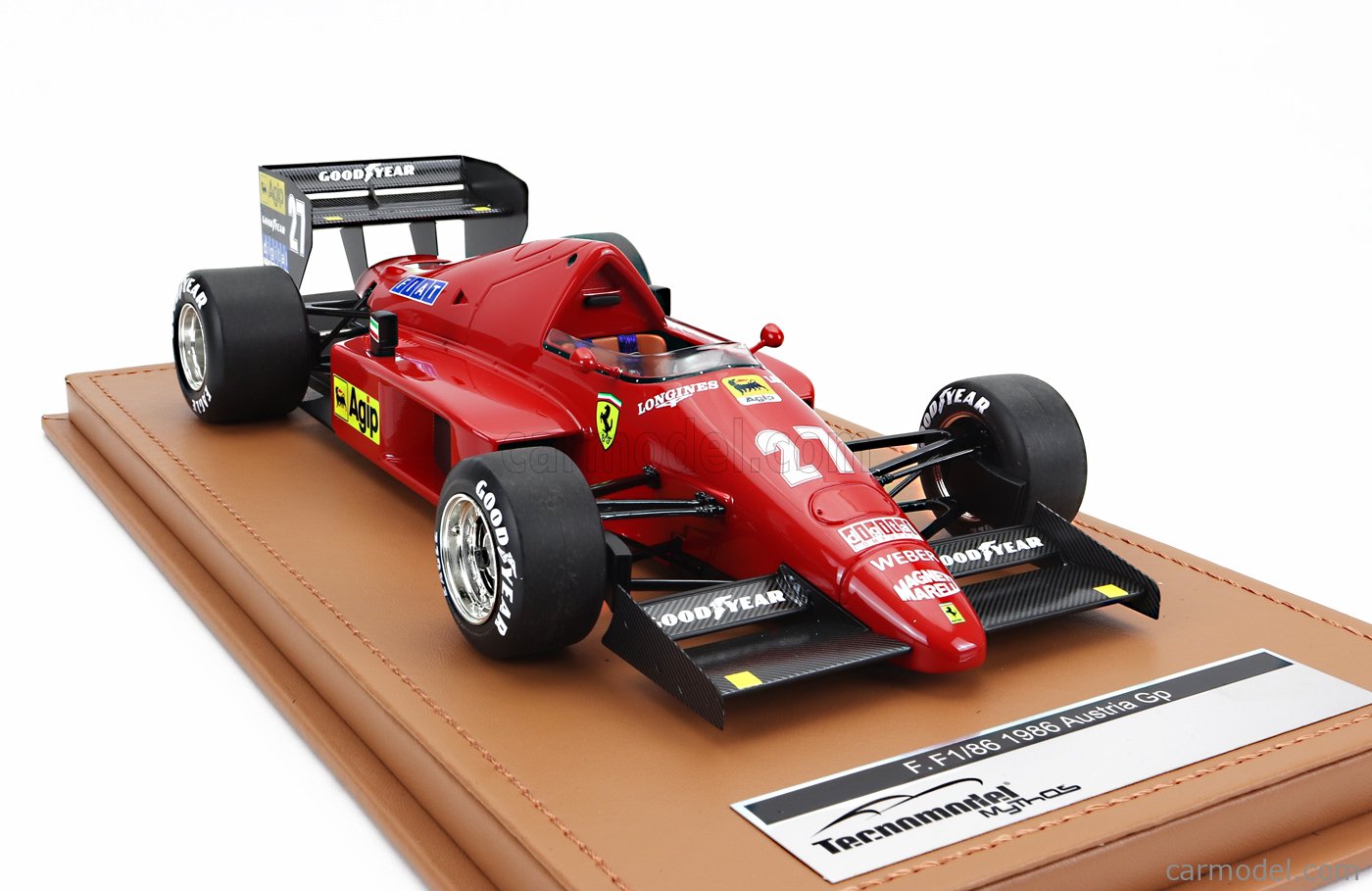 TECNOMODEL TM18-202B Scala 1/18 | FERRARI F1 F1/86 N 27 2nd
