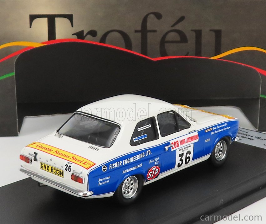 CORGI FORD ESCORT Mk2 1300 Sport, Jupiter Red Die-cast