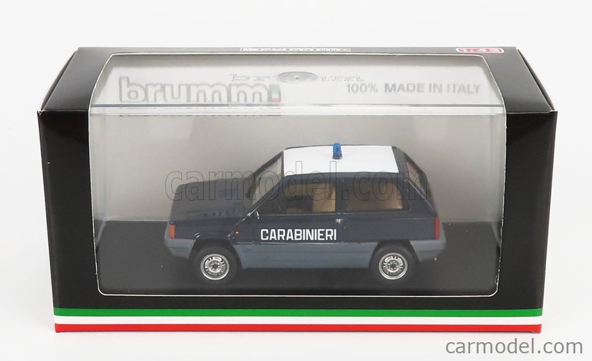 BRUMM R394-UPD-2022 Scale 1/43  FIAT PANDA 45 CARABINIERI 1980
