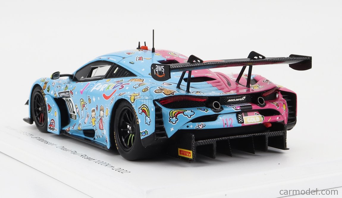 Voiture Miniature Spark McLaren 720S GT3 JP Motorsport #15 DTM Nürburgring 2021 - Échelle 1:43, Neuf