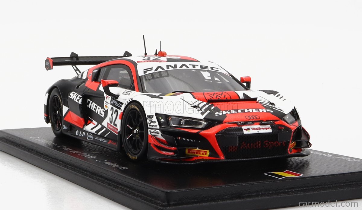 Miniature Spark 1:43 - Audi R8 V10 Vanthoor, Macao 2016 - RARE
