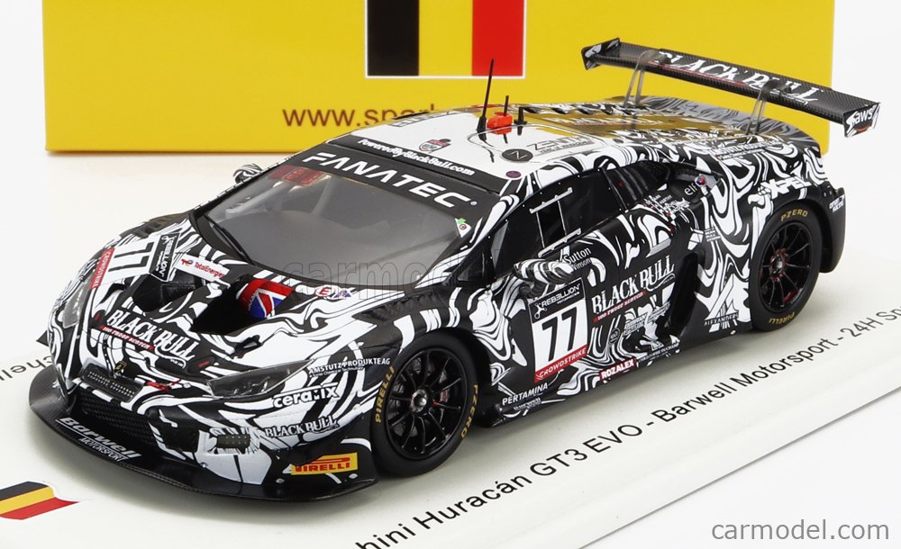 LAMBORGHINI - HURACAN GT3 EVO TEAM BARWELL MOTORSPORT N 77 24h SPA 2022  A.AL HARTHY - S.DE HAAN - A.MACDOWALL - S.MITCHELL