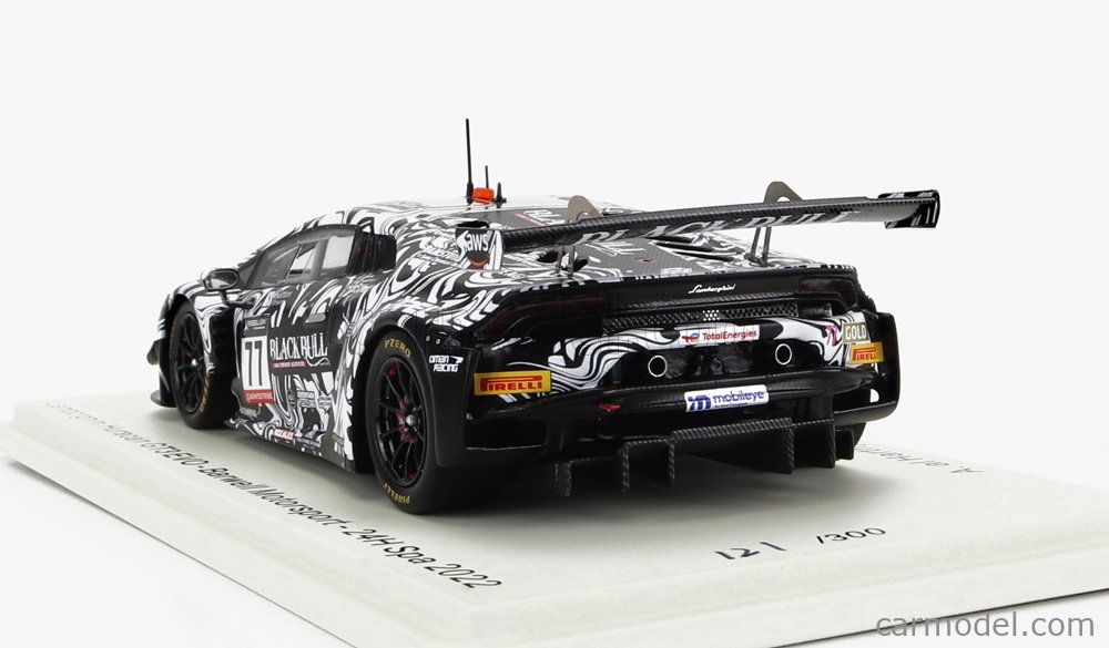 Modèle Réduit 'lamborghini HuracÁn Gt3 N°77 Barwell Motorsport 24h Spa 2018 A Amstutz L Machitski R Abra P Kujala 300ex