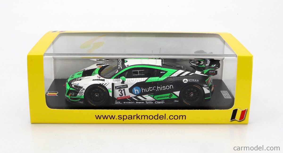 SPARK-MODEL SB522 Scale 1/43 | AUDI R8 LMS GT3 TEAM WRT N 31 24h SPA ...