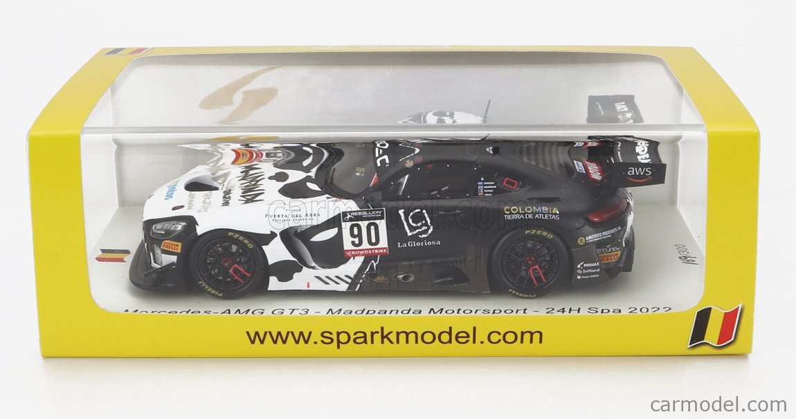 SPARK-MODEL SB514 Scale 1/43 | MERCEDES BENZ GT3 AMG TEAM MADPANDA ...