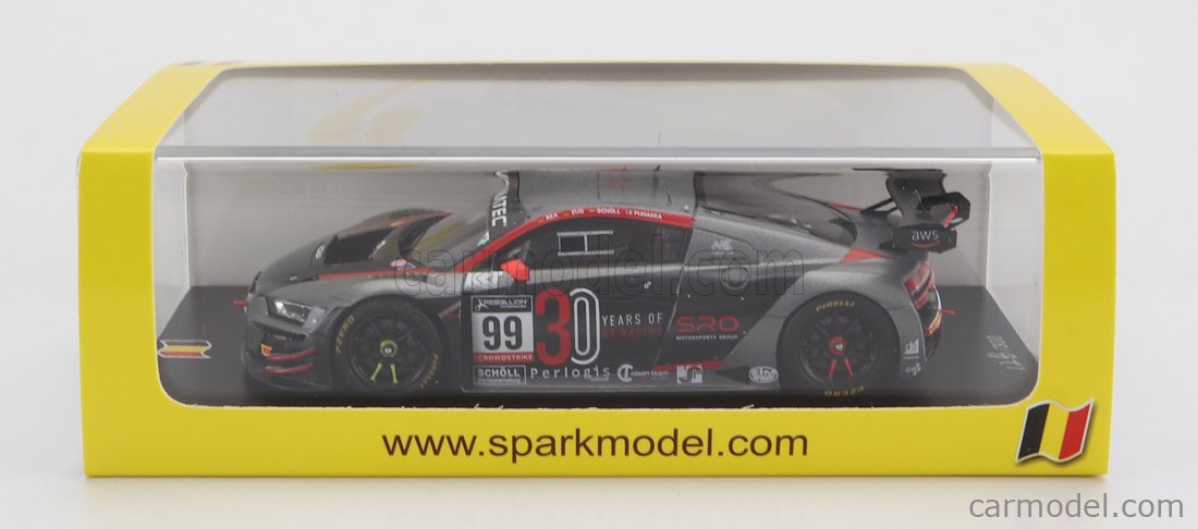 SPARK-MODEL SB509 Scale 1/43 | AUDI R8 LMS GT3 TEAM ATTEMPTO RACING N ...