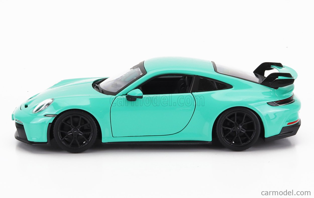 BURAGO BU21104MG Scale 1/24 | PORSCHE 911 992 GT3 COUPE 2021 MINT GREEN