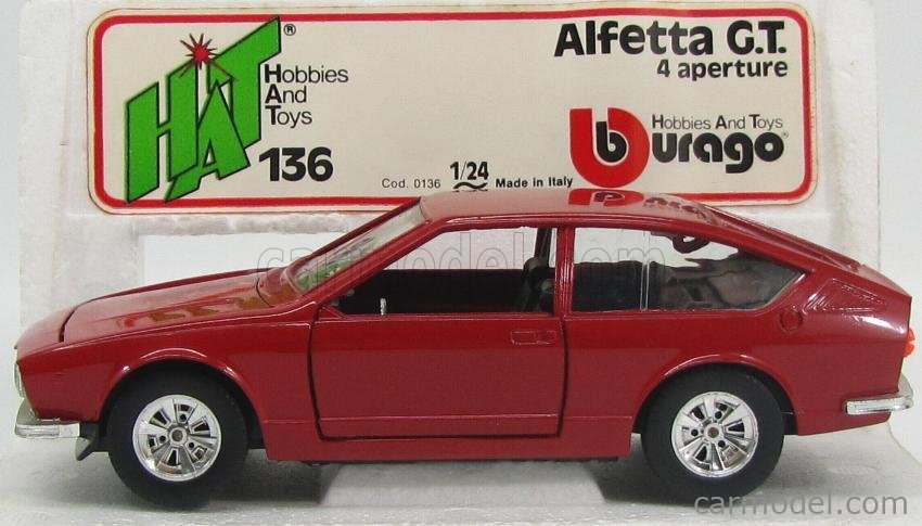 Alfa Romeo Alfetta GT 1975 Verte Par Cult Models Norev, échelle 1/18 Neuve