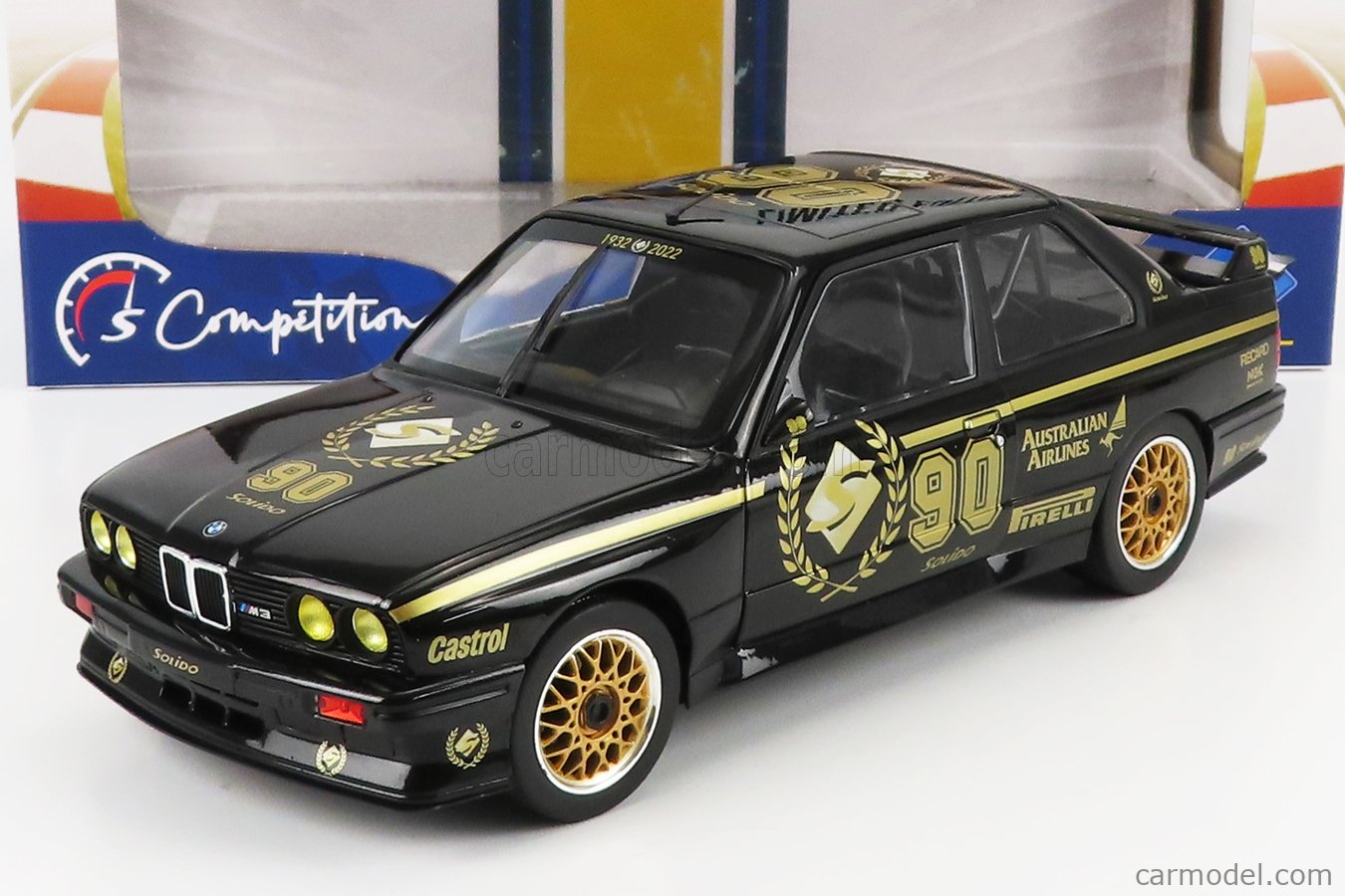 Miniature Solido BMW E30 M3 DRIF TEAM chez 1001hobbies (Réf.-S1801521)