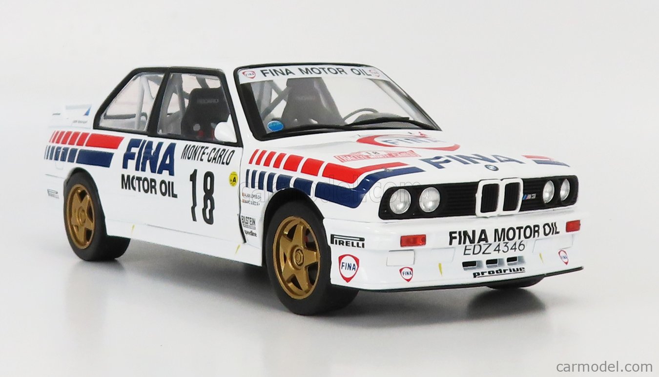 SOLIDO 1801518 Scale 1/18 | BMW 3-SERIES M3 (E30) FINA GR.A N 18 RALLY ...