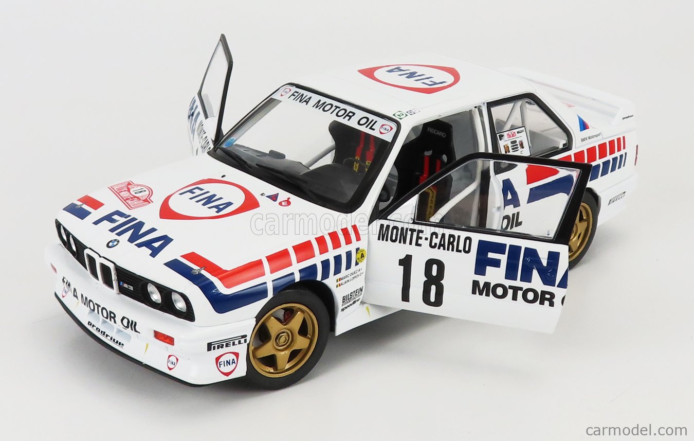 SOLIDO 1801518 Scale 1/18 | BMW 3-SERIES M3 (E30) FINA GR