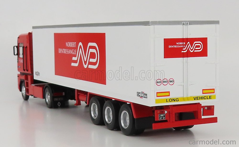 Camion Eligor 1/43 Renault Magnum 4 Semi Frigo Lamberet Grosdidier - DV11046