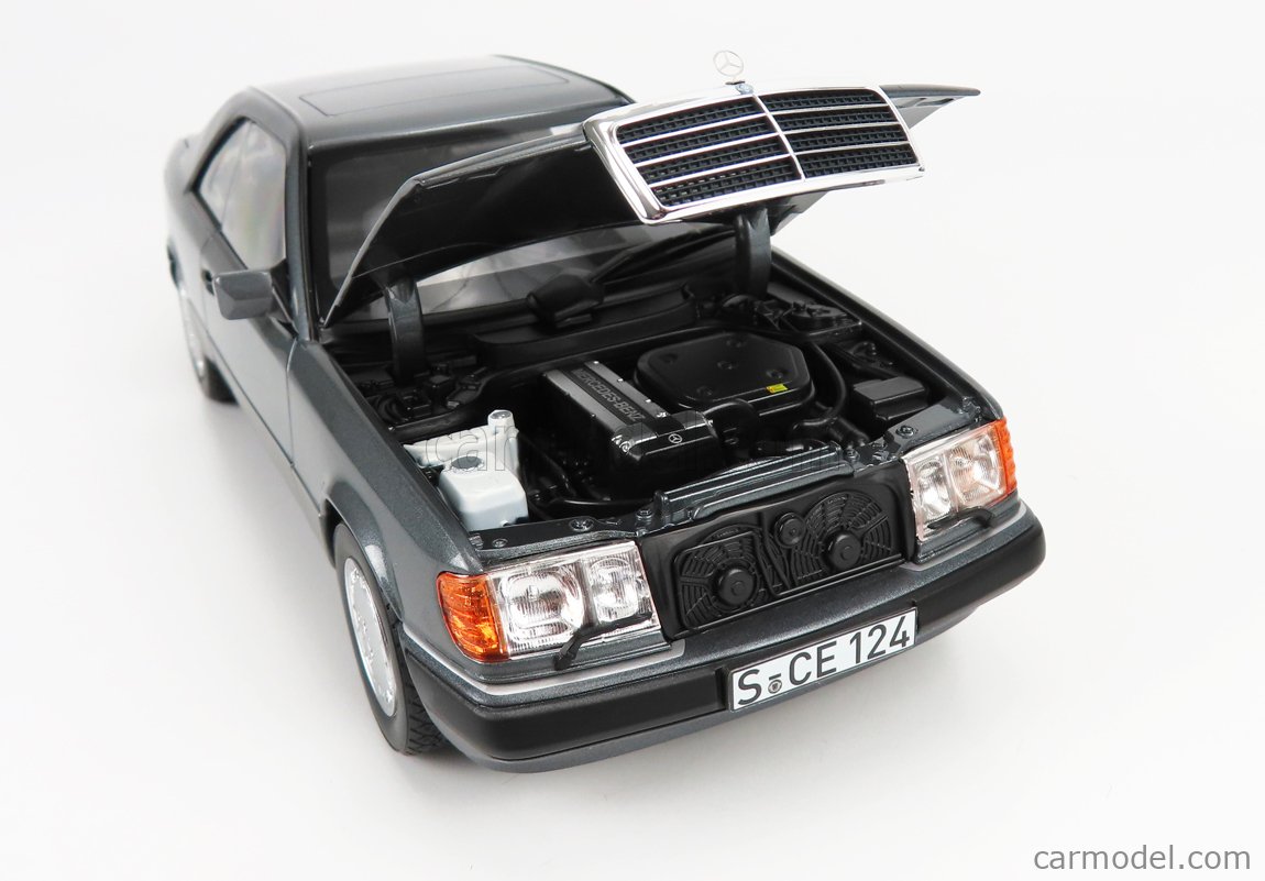 Miniature Norev 1/18 – Mercedes E-Class 300Ce 24V Coupé (W124) 1988 – Rouge Métal