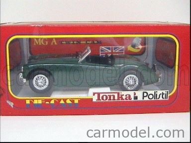 Modellauto Ersatzteil Tonka/Polistil 1:16 Auspuff für MGA Twin-Cam