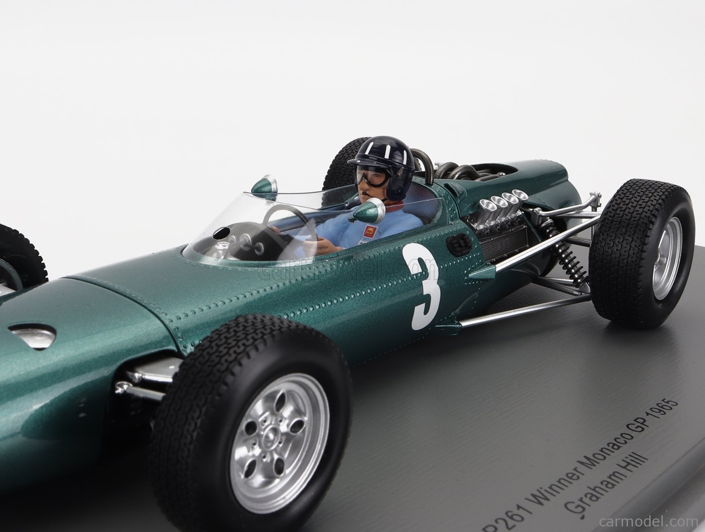 新品ミニカー 1/18 BRM P261 #3 Winner Monaco GP 1965 Graham Hill