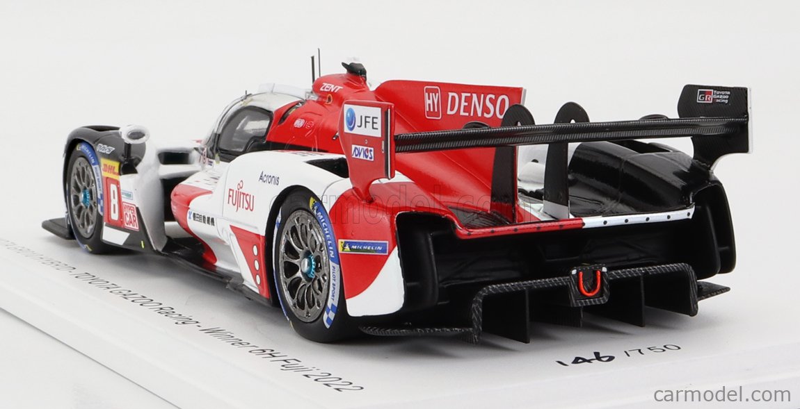 TOYOTA - GR010 3.5L TURBO HYBRID V6 TEAM TOYOTA GAZOO RACING N 8 WINNER 6h  FUJI 2022 S.BUEMI - B.HARTLEY - R.HIRAKAWA