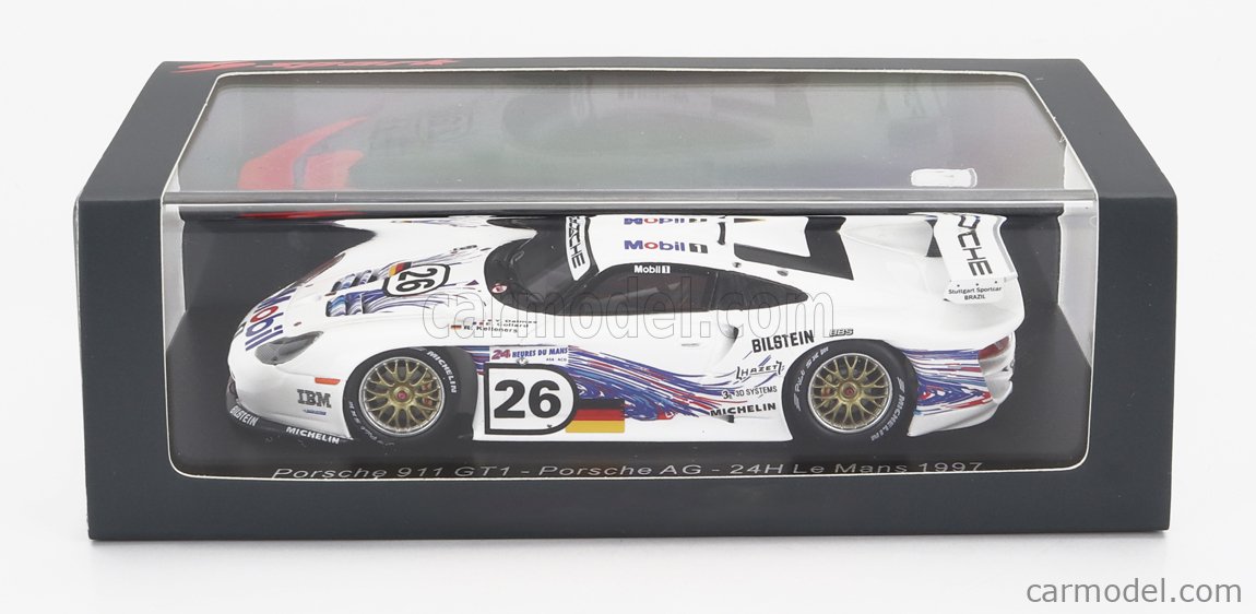 UT Models Porsche 911 GT1 – Le Mans 1996, N°66, Stuck/Boutsen/Wollek (1/18)
