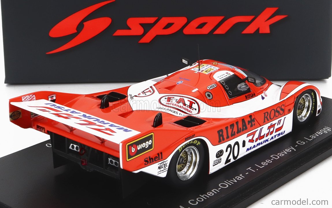 Spark 1/43 Porsche 962C #86 – 24h Daytona 1990 – Wollek/Dobson/van Der Merwe