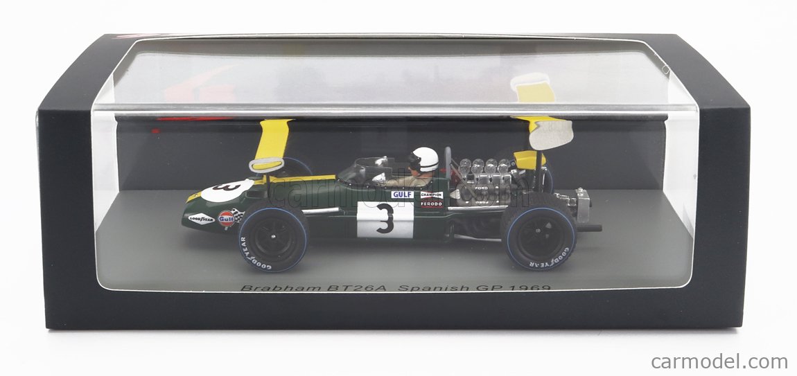 BRABHAM - F1 BT26A N 3 SPAIN GP 1969 J.BRABHAM