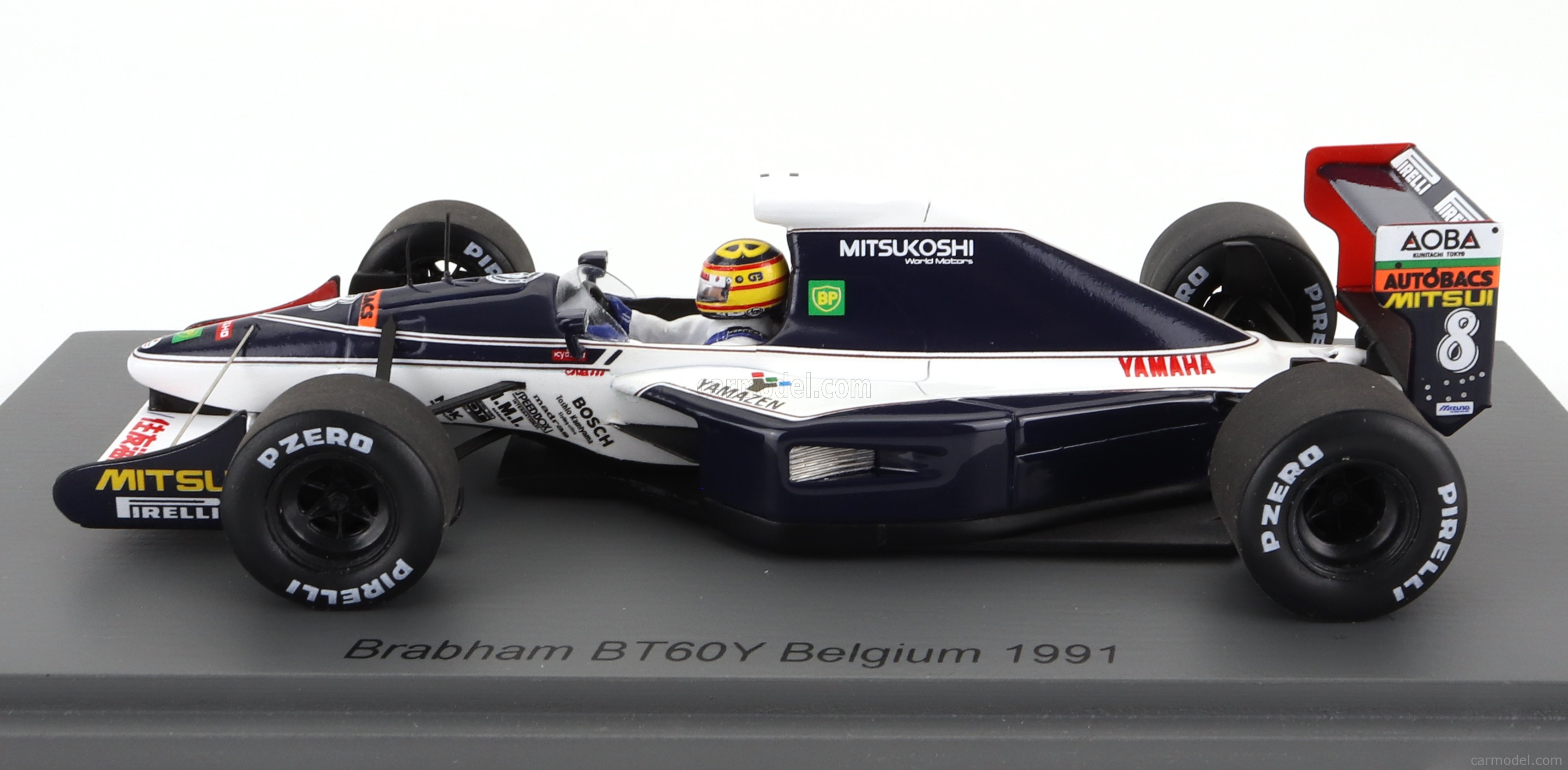BRABHAM - F1 BT60Y N 8 BELGIUM GP 1991 M.BLUNDELL