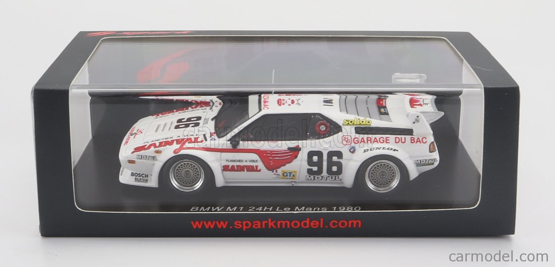 SPARK-MODEL S6400 Scale 1/43 | BMW M1 M88 3.5L S6 TEAM GARAGE DU BAC N ...