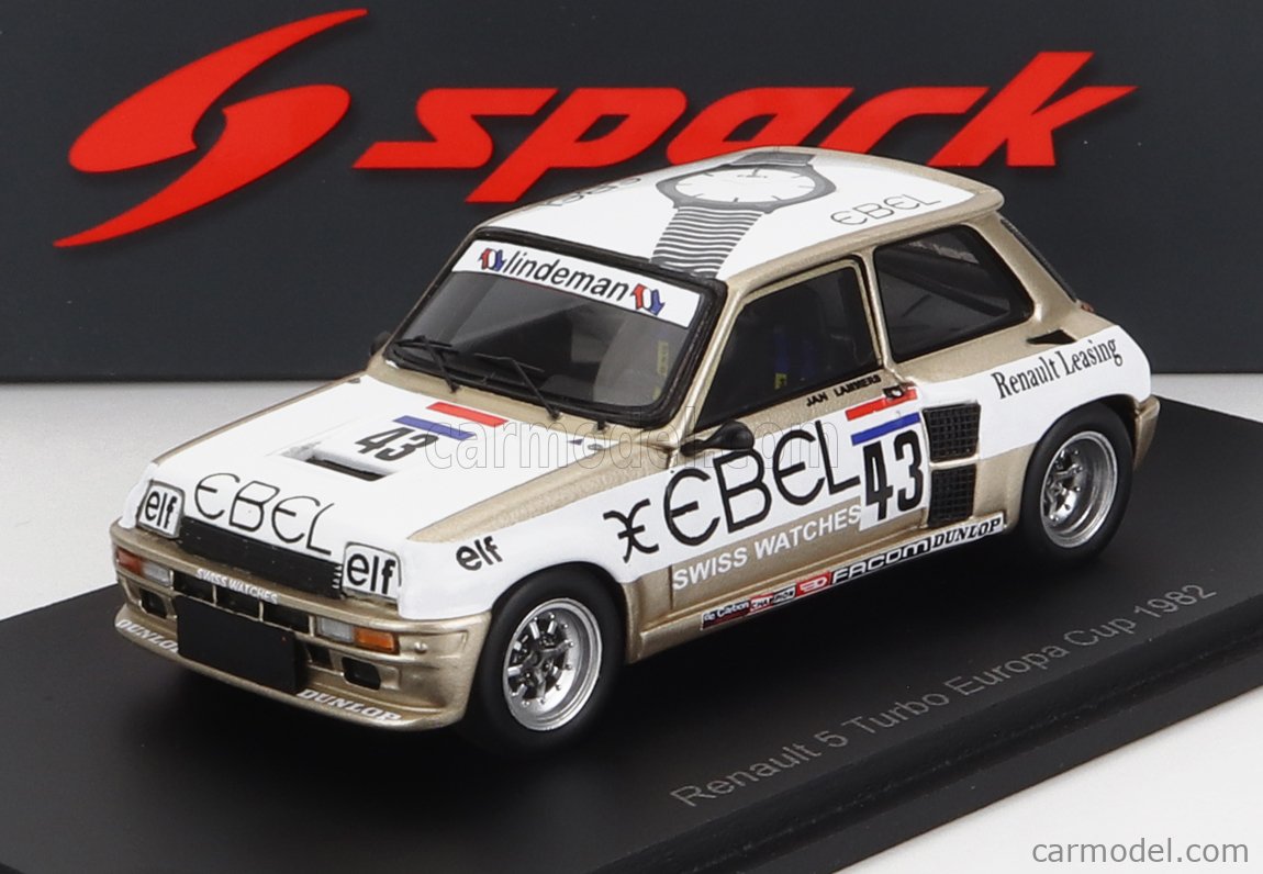 Spark Model 1/43 Résine S6024 - Renault 5 Turbo Europa Cup 1982 - Occasion