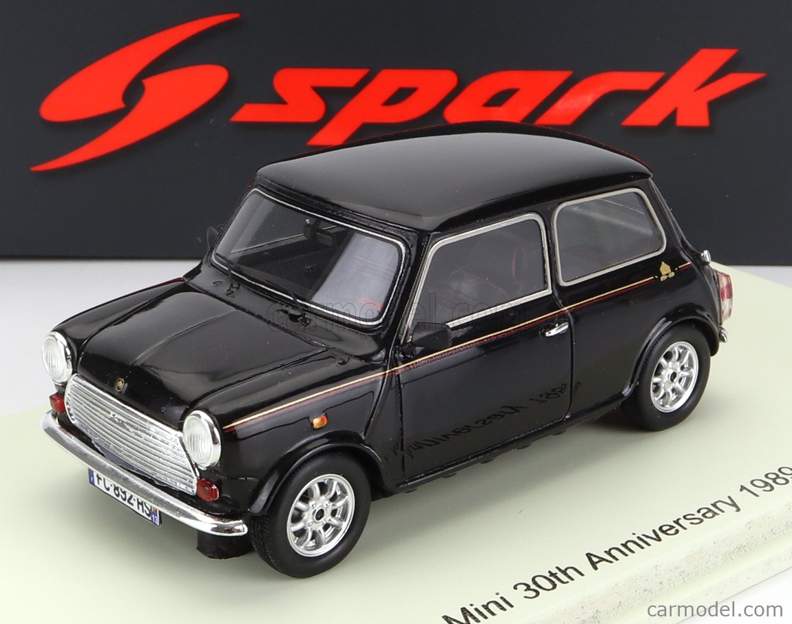SPARK-MODEL S2661 Scale 1/43 | MINI COOPER 1989 BLACK