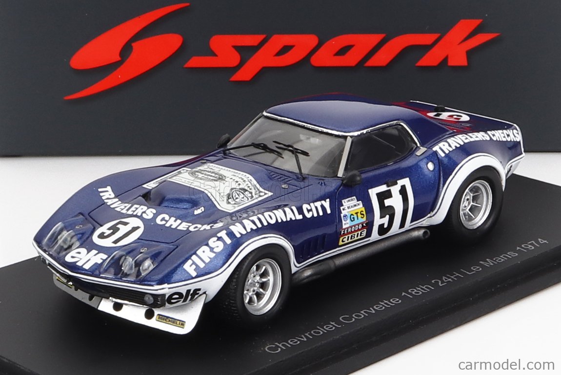 Spark Model S Masstab Chevrolet Corvette C L V Team Greder Racing N H Le