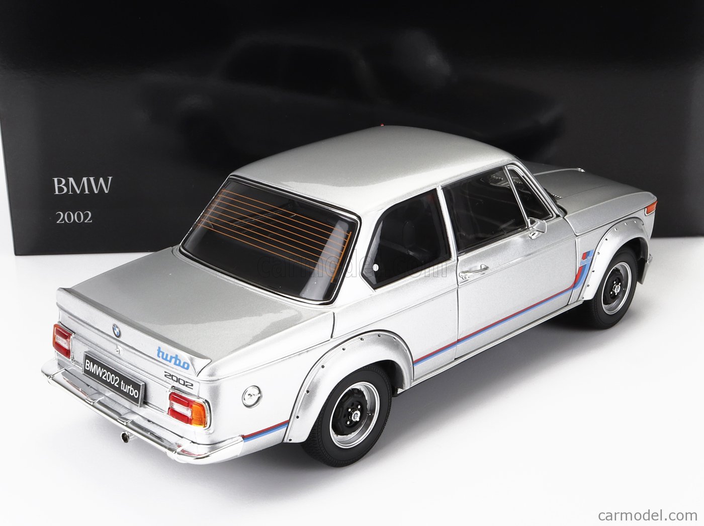 通販 人気】 まっきー 絶版 BMW2002turbo(シルバー) 京商1/18 当時物 