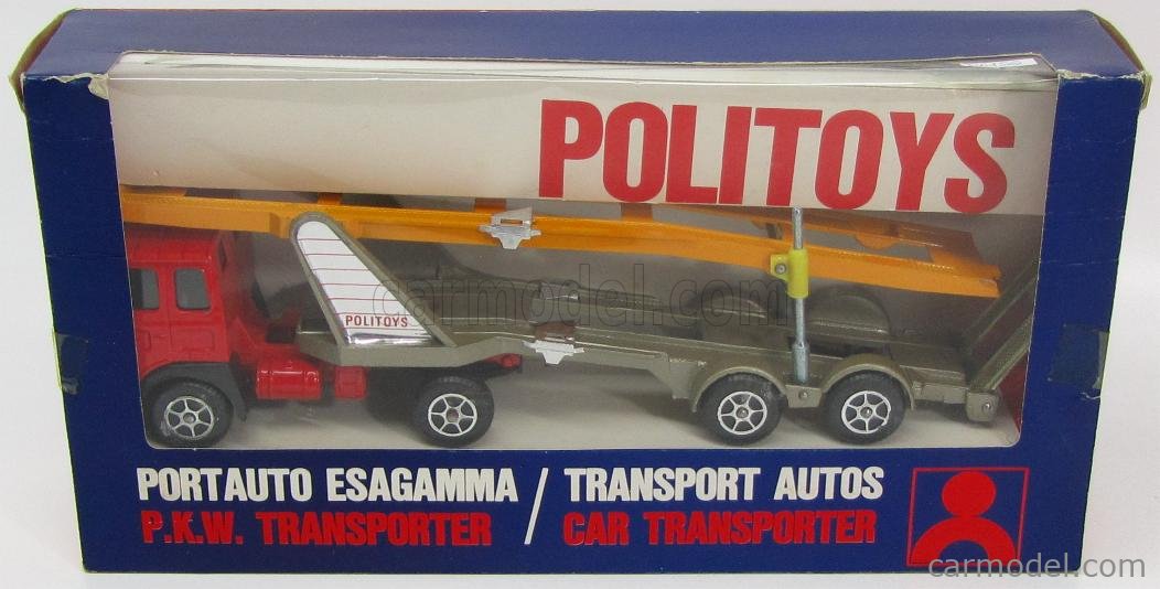 POLITOYS ポリトーイ PORTAUTO ESAGAMMA P.K.W. TRANSPORTER 自動車