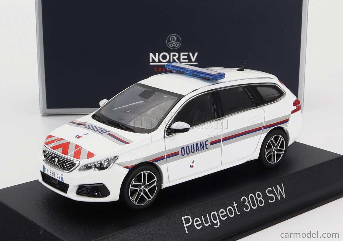 Norev 1/43 Peugeot 308 SW GT 2020 Bleu Vertigo