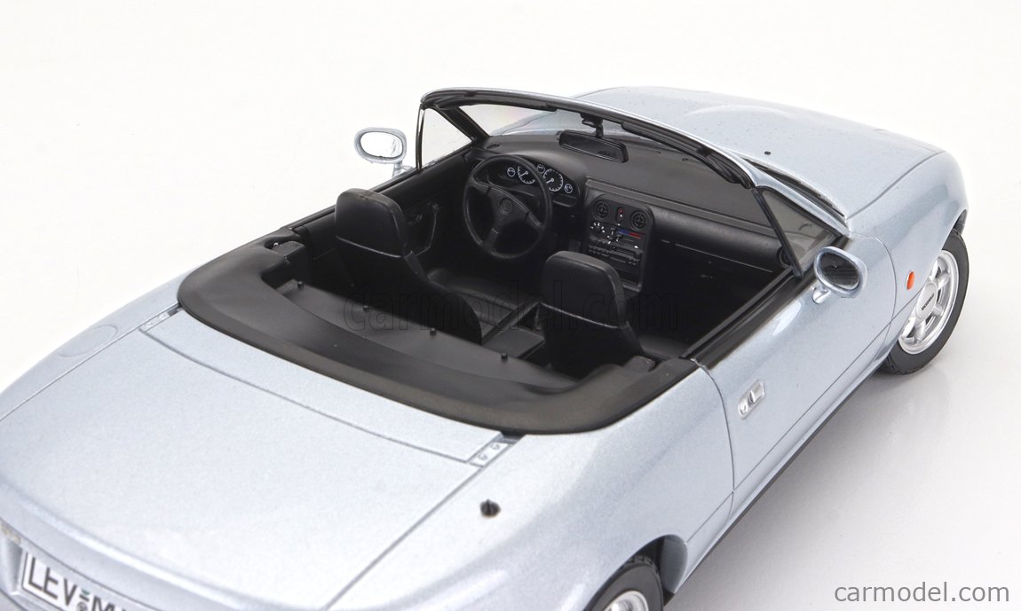NOREV 188023 Scale 1/18 | MAZDA MX-5 SPIDER 1989 SILVER