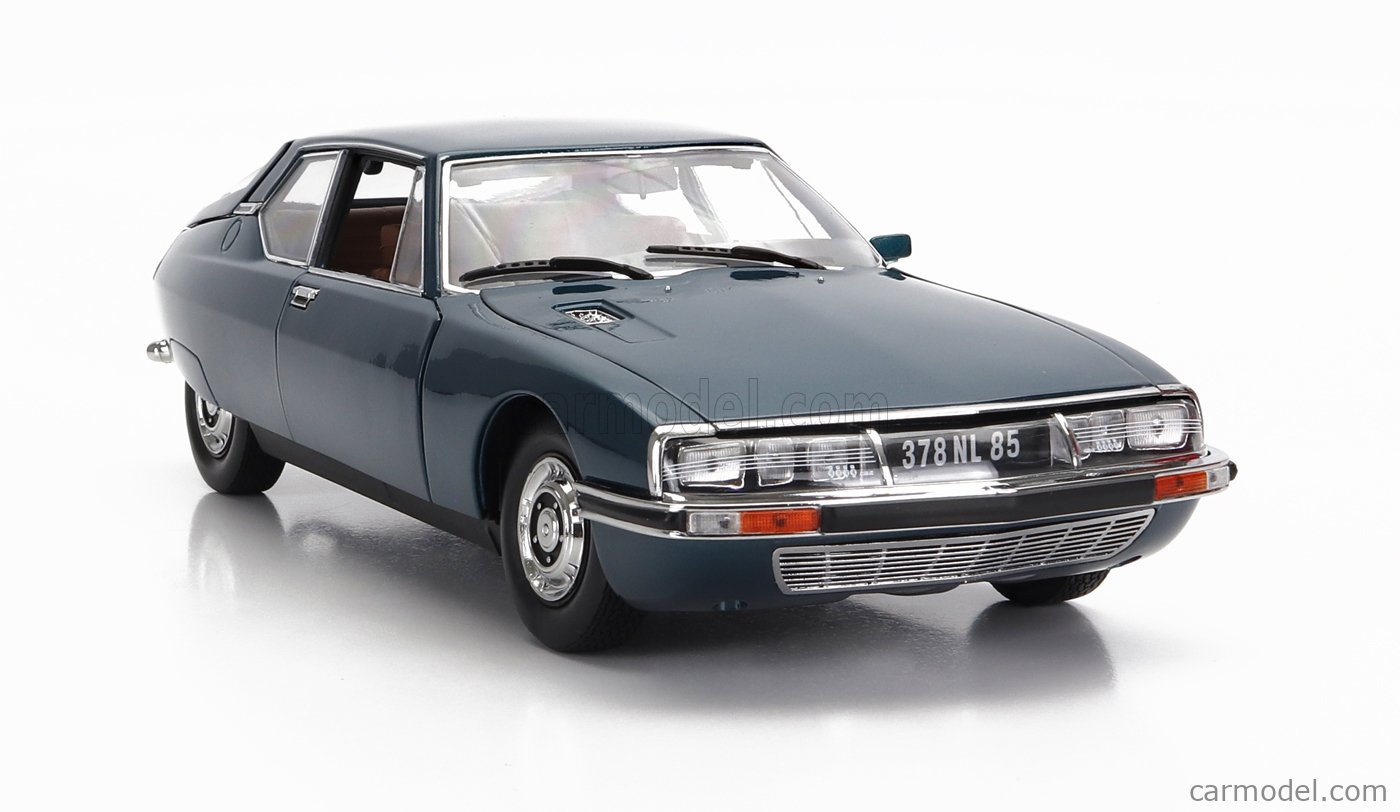 Miniature NOREV 1/86 – Citroën Maserati SM Turquoise, En Boîte, Occasion